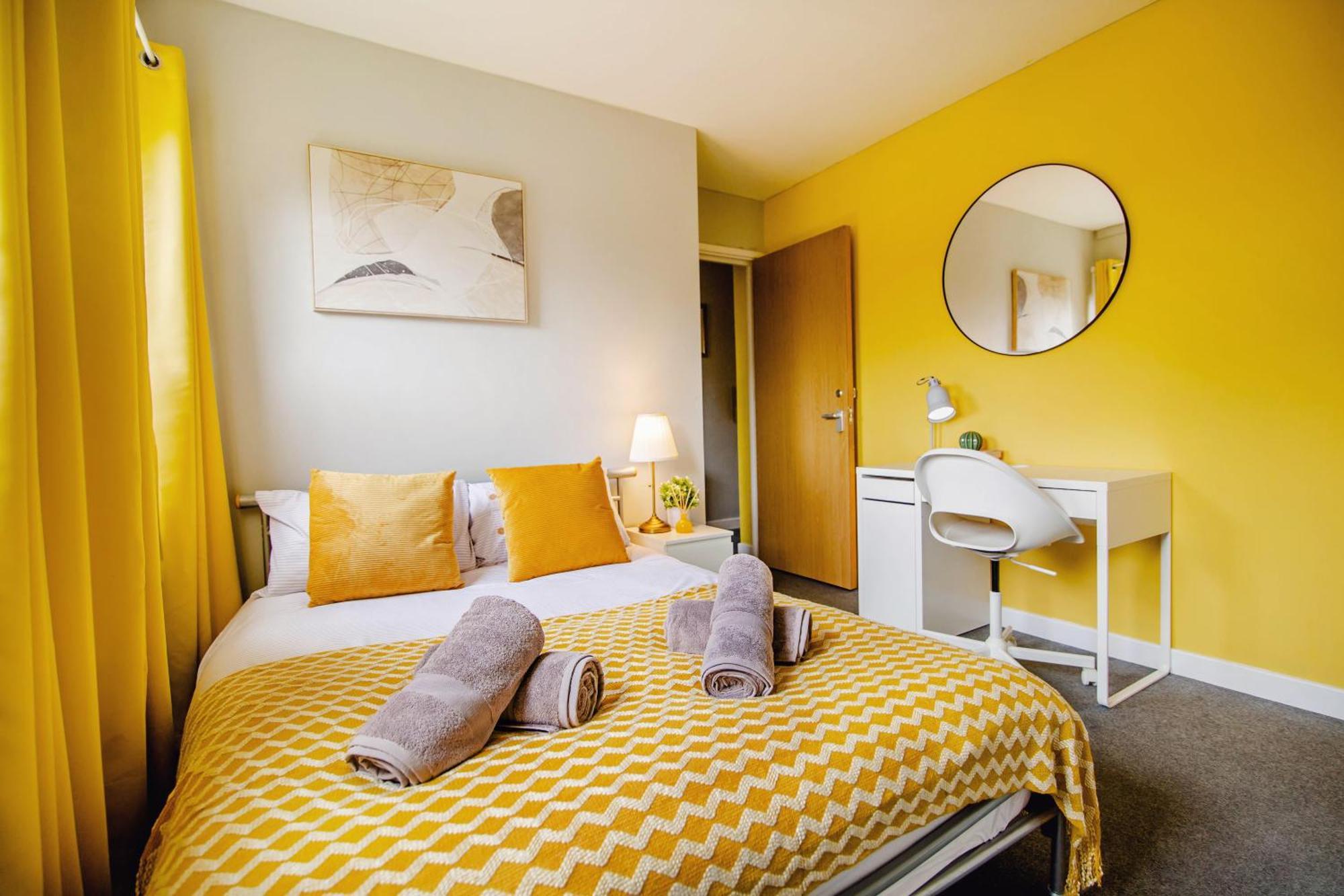 The Banana Loft Central Sheffield Retreat 6Ppl ภายนอก รูปภาพ